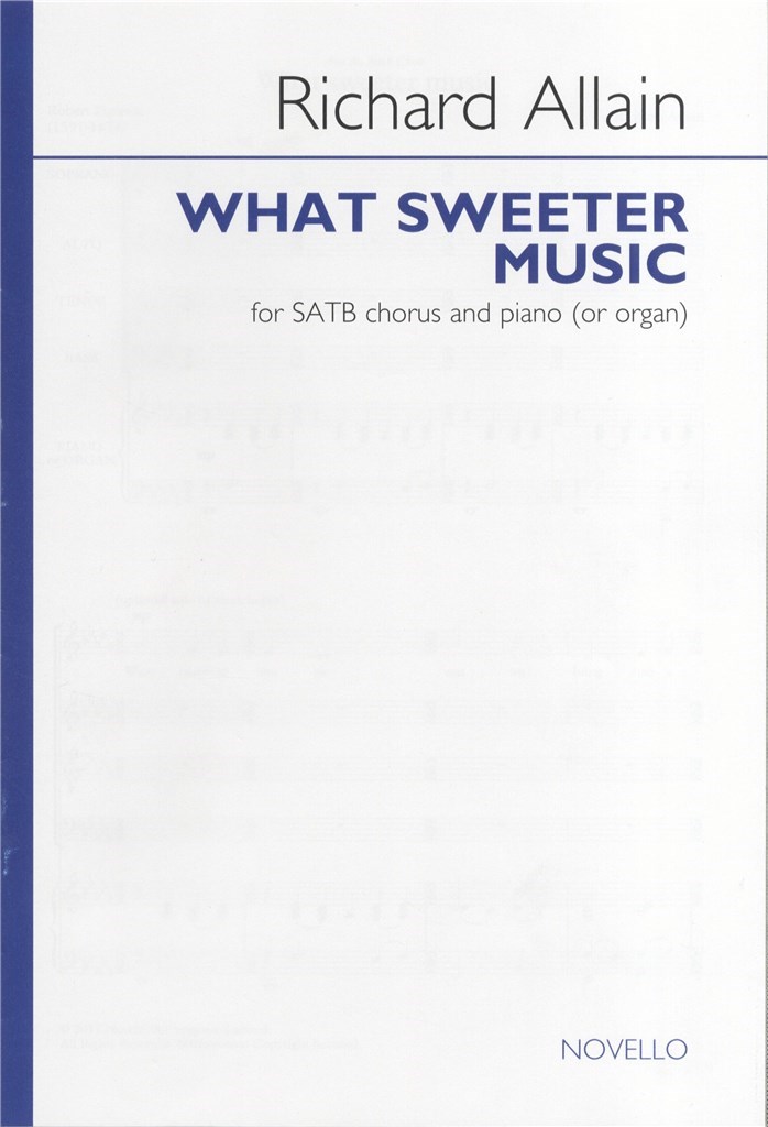 What Sweeter Music - (or )